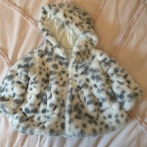 First Impressions Fur Coat 6-9m
